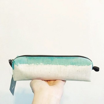 上杉采花 筆記生活 筆袋 染印 立體袋 帆布袋 禮物 包包