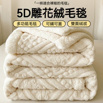 台灣出貨 5D鵰花絨毛毯 加厚毯子 冬季毯子 午睡毯 沙髮毯 床上用品蓋毯 毛巾被 午休毯 冷氣毯 毯子 毛毯 法蘭絨毯