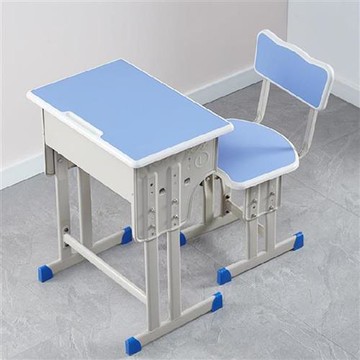 中小學生課桌椅家用組p合套裝雙柱寫字桌新款學校培訓桌班級簡約