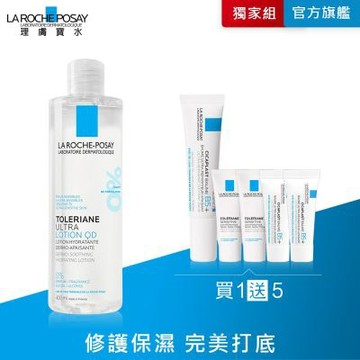 理膚寶水 多容安舒緩保濕化妝水 400ml 多容安入門組