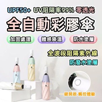 馬卡龍色系UV晴雨兩用傘(買1送2) (雨傘 陽傘 晴雨傘 摺疊傘 迷你傘 防曬 抗紫外線)