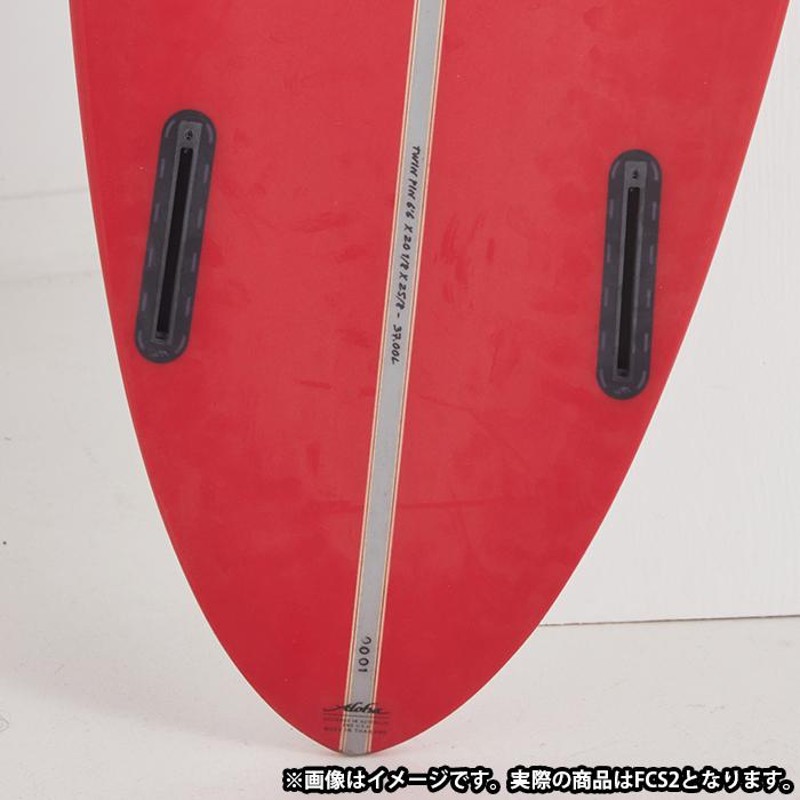 サーフボード ALOHA Surfboards アロハ TWIN PIN 6'6