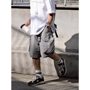 『GOAT』短褲 工裝褲 工裝短褲 工作短褲 多口袋 大口袋 工作褲 舒適 春夏 百搭 山系 outdoor
