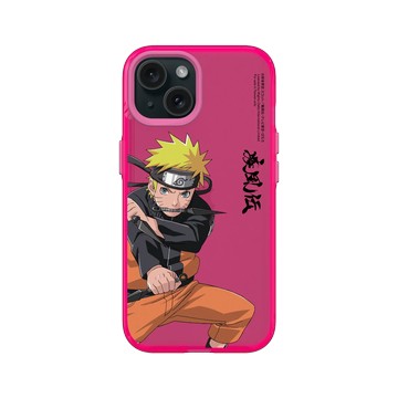 iPhone 15 Clear 粉漾桃 - 火影忍者 Naruto - 疾風傳-漩渦鳴人