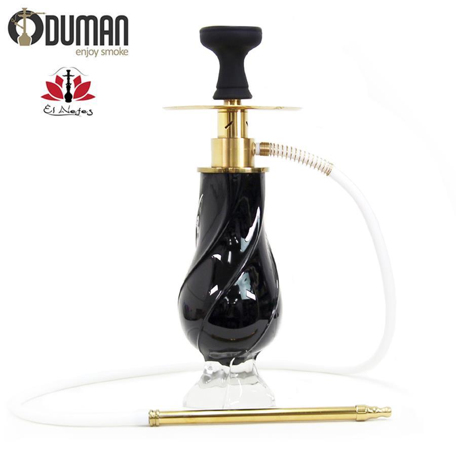 シーシャ El Nefes meets Oduman Hookah オデュマン EMO Dream Hookah M3 ブラック 39cm