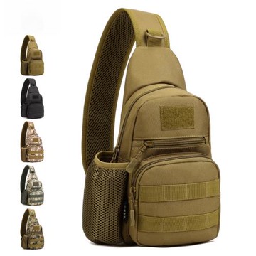 守護者帶水壺套胸包運動休閑包旅行包騎行背包單肩包斜挎包男女包