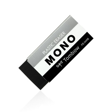 日本原裝 TOMBOW 蜻蜓牌 MONO PE-04AB 極黑橡皮擦 大 /個【APP滿額下單4%點數(單一帳號最高1500點)】6/30止