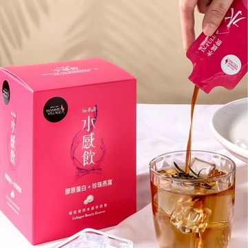 孕期不失膠【六甲村Mammy village】In-Full水感飲 - 膠原蛋白+珍珠燕窩 (24入/組) 91114 天蠍媽咪生日好禮 營養補給 孕期保養 氣色紅潤 水嫩美肌 健康好體質 隨開即飲