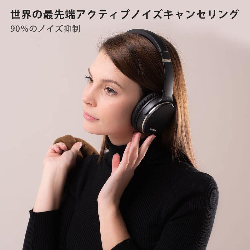 Srhythm NC35 ノイズキャンセリングヘッドホン ワイヤレス Bluetooth