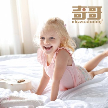 奇哥 Chic a Bon 天鵝公主造型袖背心-天絲細格提花布 (6-10歲)