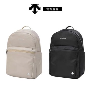 【DESCENTE】迪桑特 女士 10L休閒後背包 日常背包 (米色/黑色)
