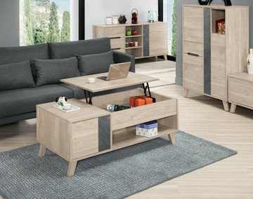 【歐風別館】米爾娜4尺大茶几【基隆至台中免運費】