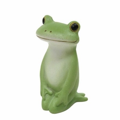 コポー ミニ 正座 (71444)カエル・フィギュア （ラッピング不可）
