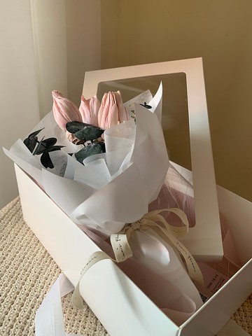 鬱金香花束 索拉花束 乾燥花束