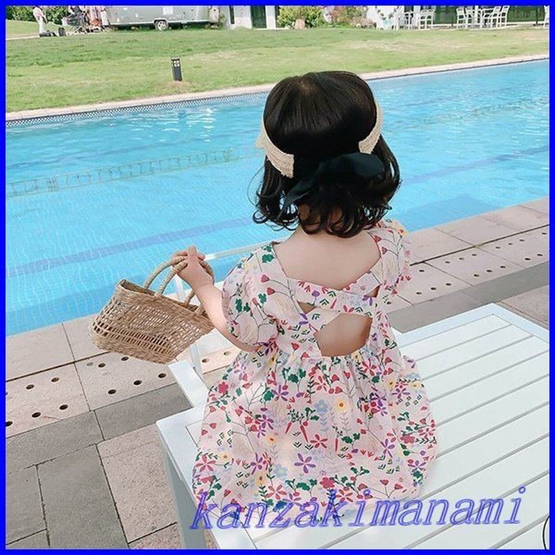 子供服 ワンピース ピンク 韓国子ども服 キッズ 女の子 夏服 半袖ワンピース 花柄 子供ドレス 誕生日 七五三 ベビー服 赤ちゃん お姫様 おしゃれ 可愛い 新品 通販 Lineポイント最大0 5 Get Lineショッピング