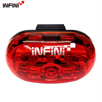 【INFINI】5紅光LED光滑面4段後燈/德國IF大獎/台灣製