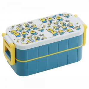 Skater Minion handwriting touch tight lunch box two-stage YZW3