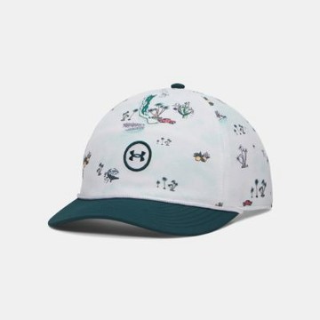 【UNDER ARMOUR】UA 男 DRIVE 尼龍高爾夫球帽_6012682-100