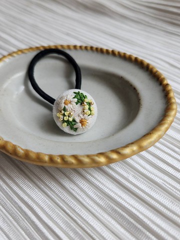 韶光 - 金合歡小雛菊髮圈