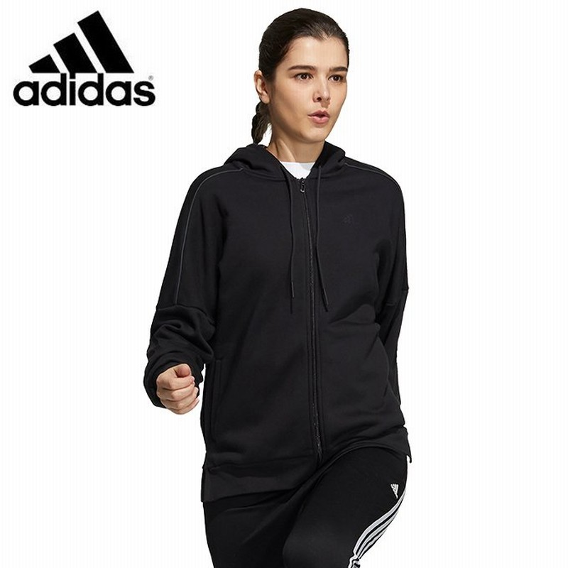 アディダス スウェットパーカー レディース スポーツウェア ルーズフィット フルジップパーカー Gt6370 Bn676 Adidas 通販 Lineポイント最大0 5 Get Lineショッピング