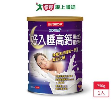 三多好入睡高鈣機能奶粉750g【愛買】