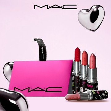 💐【MAC】享二合一美妝蛋 貼心可愛唇彩組 極自我唇膏/超水感持色水唇膏2選1+3款  | 唇蜜 潤唇膏 唇露 護唇膏 唇膏 生日禮物 巨蟹座禮物
