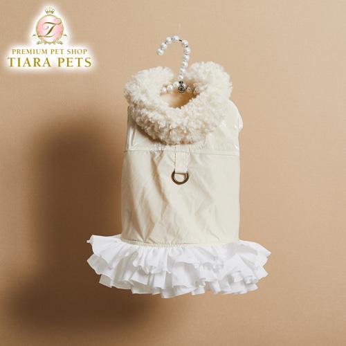 ルイスドッグ louisdog Walking Jacket Creme 犬服 小型犬 ウエア