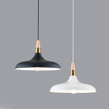 金屬烤漆木質造型吊燈 F37-21-93494、93495