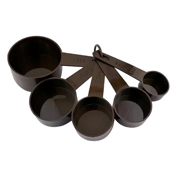 CHIN FON 量杯 Set 5件組  黑色  250ml  1組