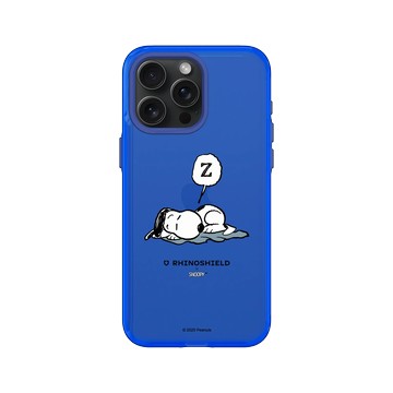 iPhone 15 Pro Max Clear 激光藍 - 史努比 Snoopy - Snoopy fall asleep