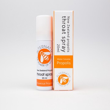 紐西蘭 Alternatif 麥蘆卡蜂膠噴劑-20ml/滴劑-25ml 華航嚴選商品 獨家技術 高濃度蜂膠 無酒精不刺激