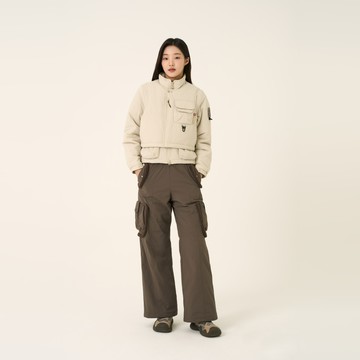 BBC EARTH 女 Buckle Pocket Pants 長褲 深灰 BEFLWDP01980