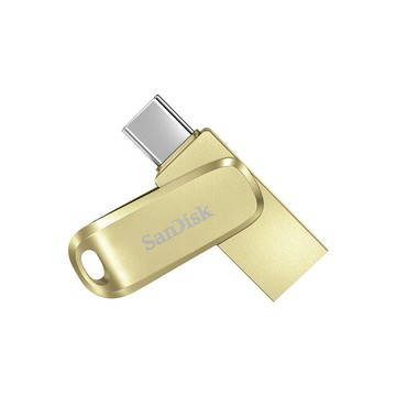 SanDisk Ultra Luxe Type-C 雙用隨身碟金色256GB(公司貨-Type-C & A)