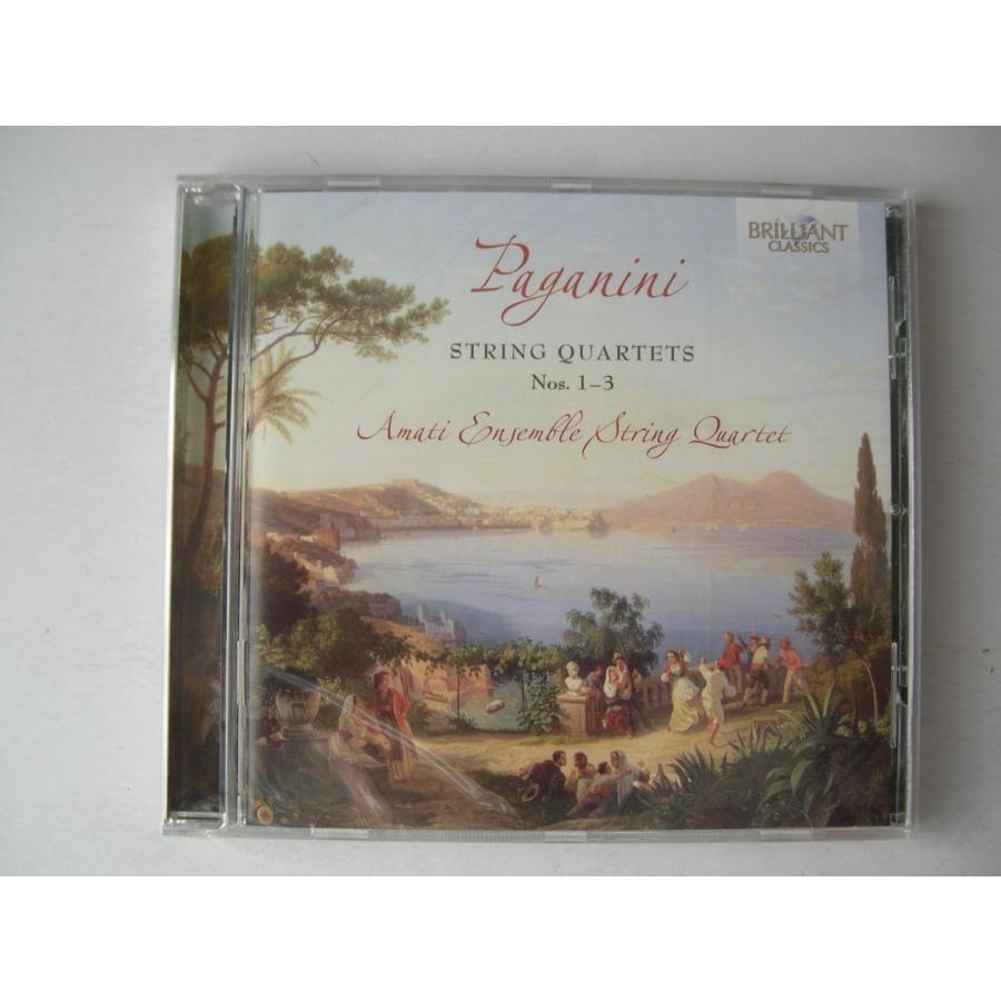 Paganini   String Quartets  No.1-3   Amati Ensemble String Quartet    CD