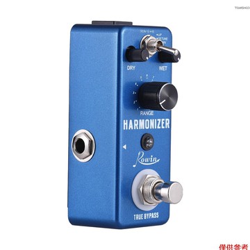 Winn Rowin 吉他效果器踏板 Harmonizer 吉他踏板和聲/音高移位/調音 3 種模式吉他效果器踏板和範圍