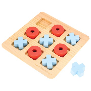 New Classic Toys 木製OOXX認知互動遊戲 1組 混和顏色 - 兒童益智玩具 提升認知能力  字旗拼圖