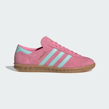 ADIDAS HAMBURG 女 休閒鞋 粉