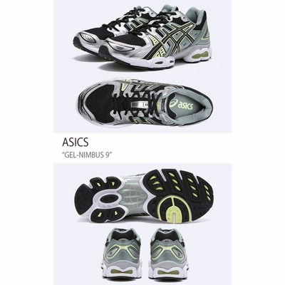 アシックス ゲルニンバス9 \"ブラック/ピュアシルバー\" 24cm 2024年 2/15 発売】ASICS GEL-NIMBUS 9 “Black/Pure Silver