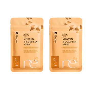 【露奇亞】天然酵母B群+鋅2包組 30粒/包(全素無臭味)