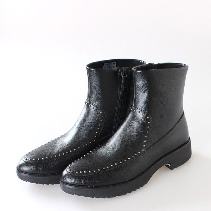 Fitflop 黒スタッズショートブーツ Kinbey Microstud Ankle Boots 通販 Lineポイント最大0 5 Get Lineショッピング