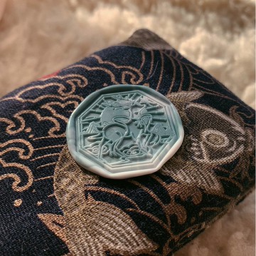 敦煌神鹿 古風火漆封蠟印章手帳 Wax seal