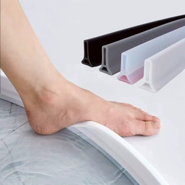 【24H台灣出貨🇹🇼】傑森生活🍀乾濕分離 擋水條 自黏背膠款 阻水自黏隔水條 隔水門擋 浴室乾溼分離防濺擋水條 隔水條