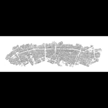 歷史鹿港鎮  限量版美術印刷品