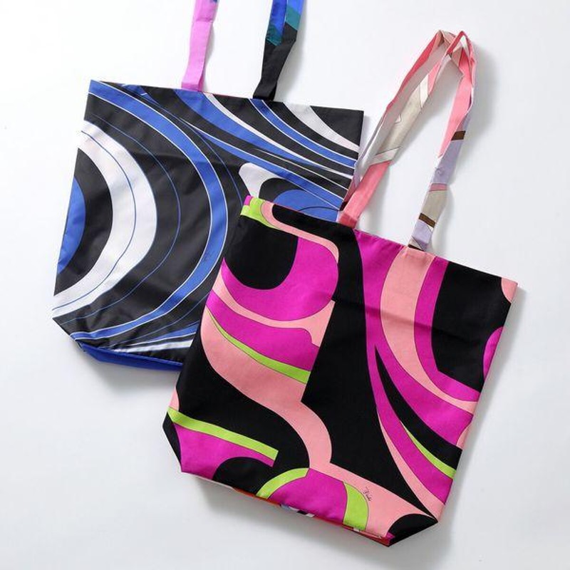 EMILIO PUCCI エミリオプッチ トートバッグ GALLERY TOTE 3EBC70 3E044 3EBC75 3E045 レディース  リバーシブル ロゴラベル 鞄 カラー2色 | LINEブランドカタログ