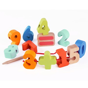 【德國Classic world 經典木玩客來喜】數字串珠