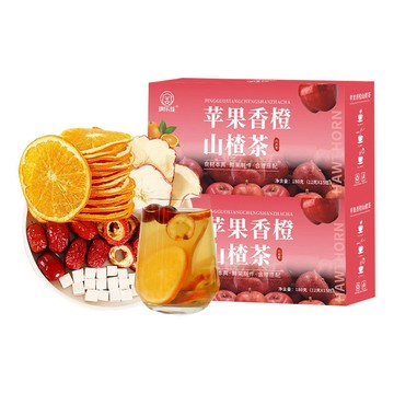 🔥官方力推🔥全網最熱銷🔥蘋果山楂茶 香橙片 茯苓 刮刮茶 紅棗 陳皮 水果茶酸甜組合茶 蘋果香橙山楂茶