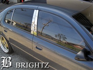 BRIGHTZ トヨタ アリスト JZS147 UZS143 超鏡面メッキピラー