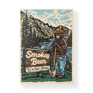 匯奇進口收藏撲克牌 斯莫基熊和它的森林朋友們 時尚可愛創意卡牌