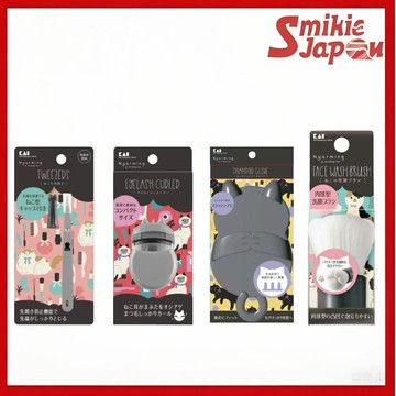 KAI Nyarming 貓用洗毛手套、洗面刷、睫毛夾及鑷子——直接來自日本。