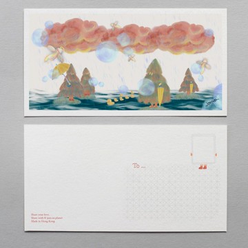 Jam冬日系列名信片-清晨 postcard